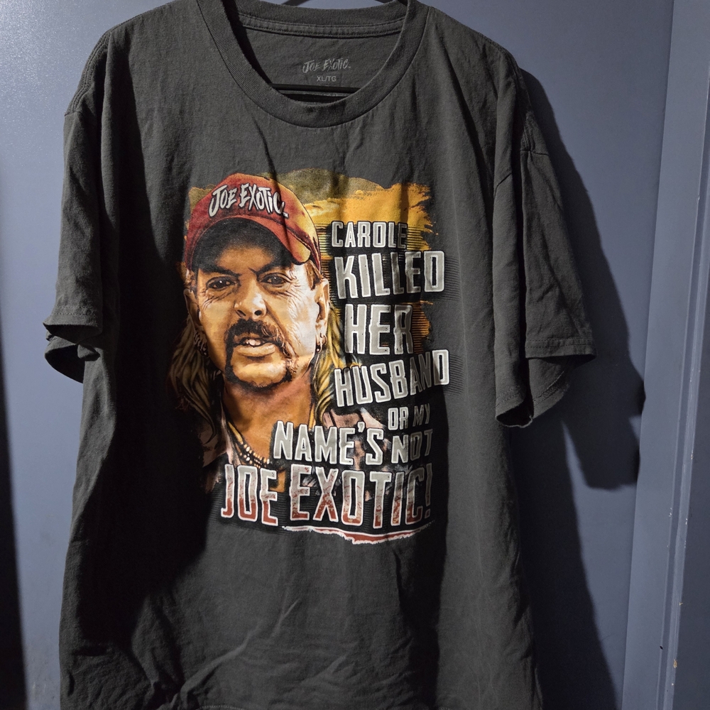 Joe Exotic Graphic Tee - Black